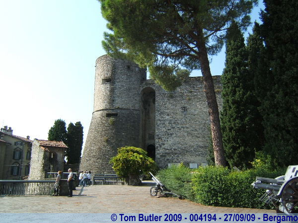Photo ID: 004194, The outer walls of La Rocca, Bergamo, Italy