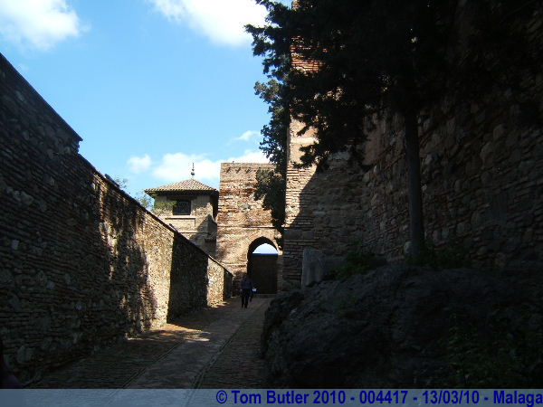 Photo ID: 004417, Inside the Alcazaba, Malaga, Spain