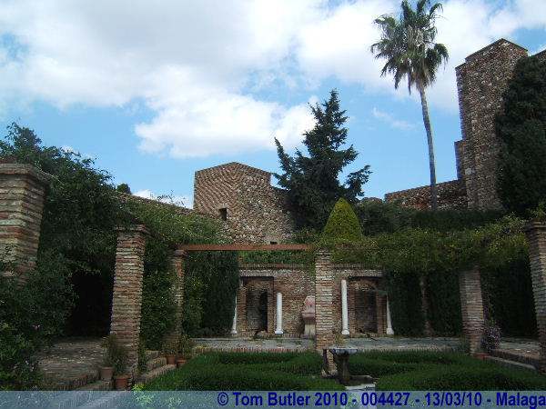 Photo ID: 004427, In the Alcazaba's gardens, Malaga, Spain