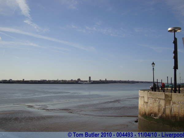 Photo ID: 004493, Looking across the Mersey towards Birkenhead, Liverpool, England