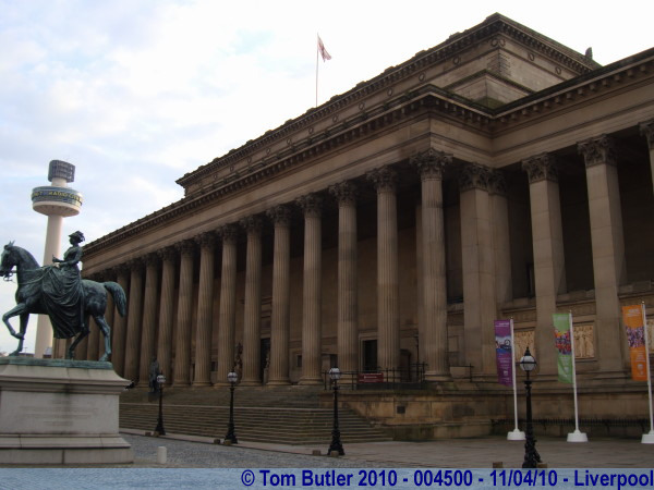 Photo ID: 004500, The front of St George's Hall, Liverpool, England