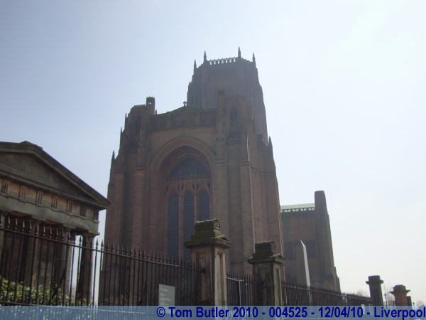 Photo ID: 004525, Approaching the Anglican Cathedral, Liverpool, England