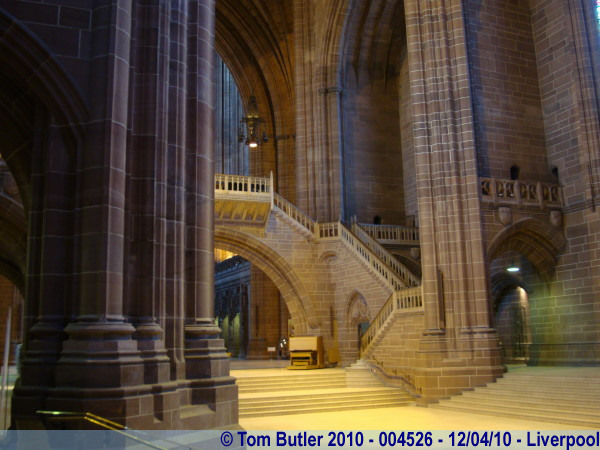 Photo ID: 004526, Inside the Anglican Cathedral, Liverpool, England