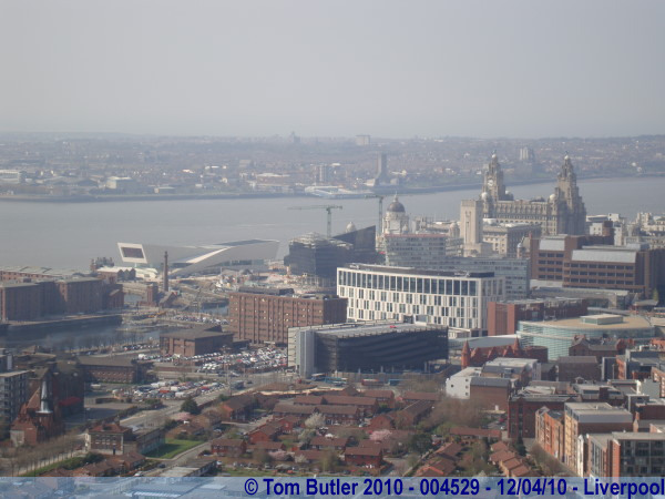 Photo ID: 004529, The waterfront from the Cathedral, Liverpool, England