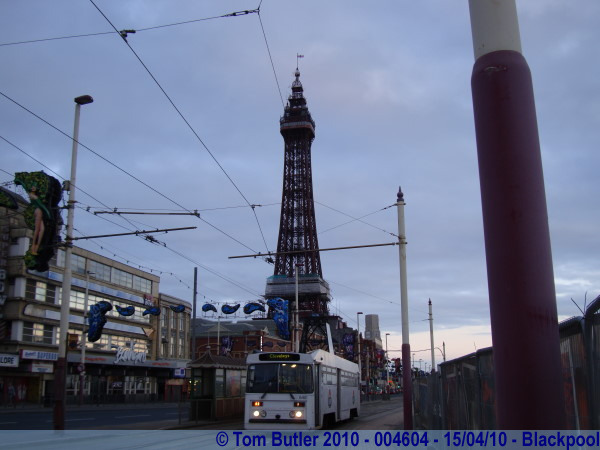 Photo ID: 004604, An iconic image of Blackpool, Tower and Trams, Blackpool, England
