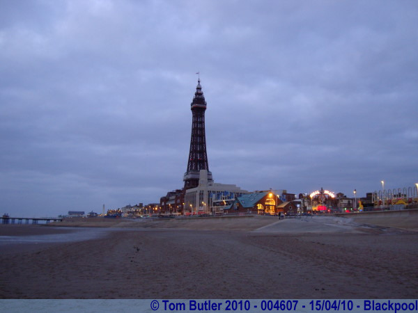 Photo ID: 004607, The tower, Blackpool, England