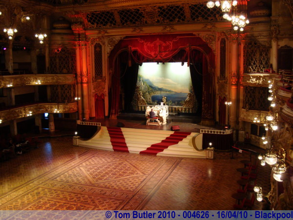Photo ID: 004626, Inside the Tower Ballroom, Blackpool, England