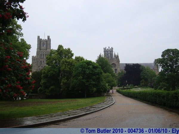 Photo ID: 004736, Looking towards Ely Cathedral, Ely, England