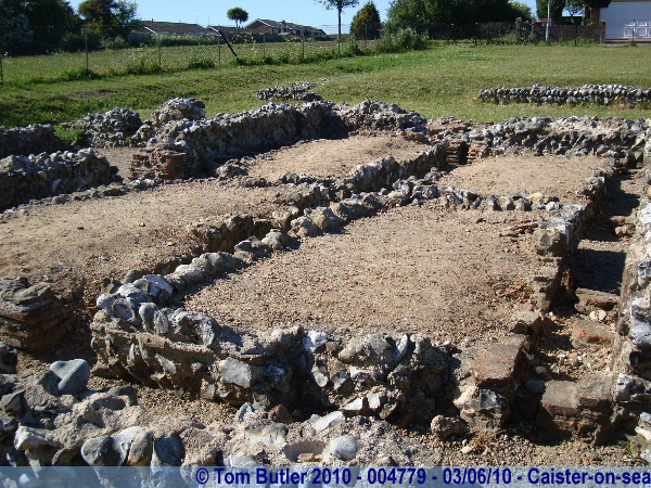 Photo ID: 004779, Part of the Hypocaust, Caister-by-sea, England