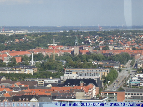 Photo ID: 004967, The view from the top of the Aalborgtrn, Aalborg, Denmark
