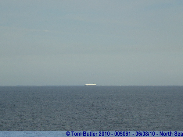 Photo ID: 005061, A ship on the Horizon, North Sea, England