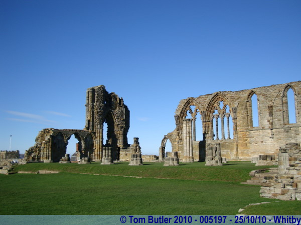 Photo ID: 005197, In the ruins, Whitby, England