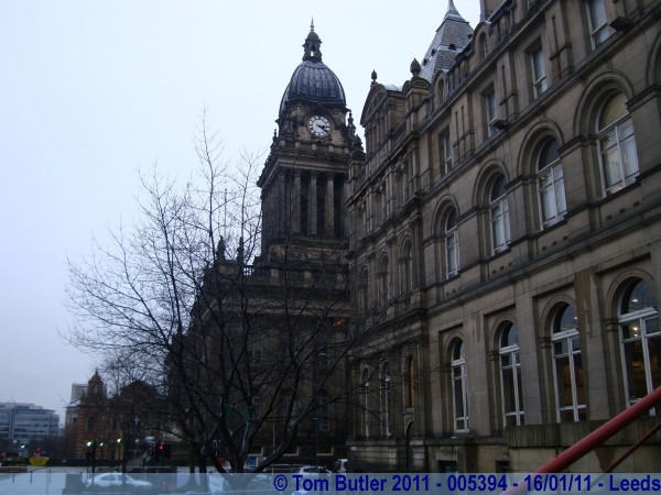 Photo ID: 005394, Leeds town hall, Leeds, England