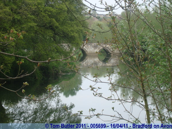 Photo ID: 005699, Looking up the Avon, Bradford on Avon, England