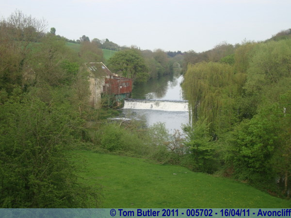 Photo ID: 005702, The weir on the Avon, Avoncliff, England