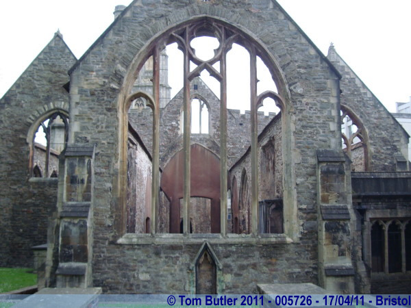Photo ID: 005726, The ruins of Temple Church, Bristol, England