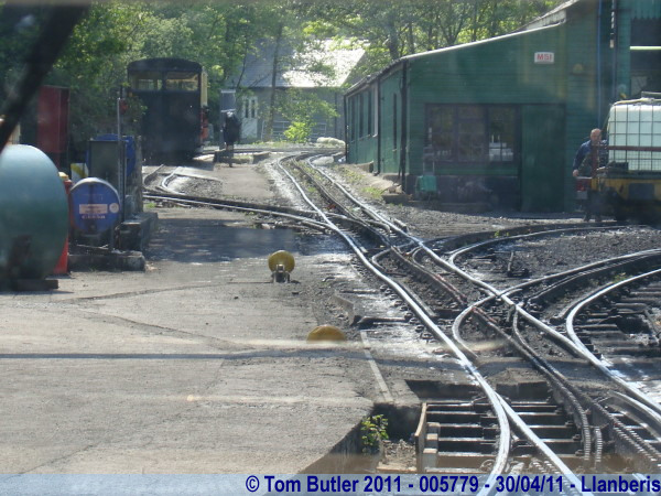 Photo ID: 005779, At the base station of the Snowdon Railway, Llanberis, Wales