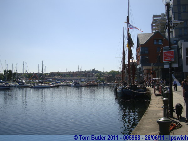 Photo ID: 005968, In the old harbour, Ipswich, England