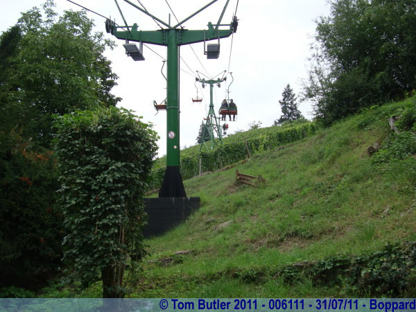 Photo ID: 006111, On the chair lift, Boppard, Germany