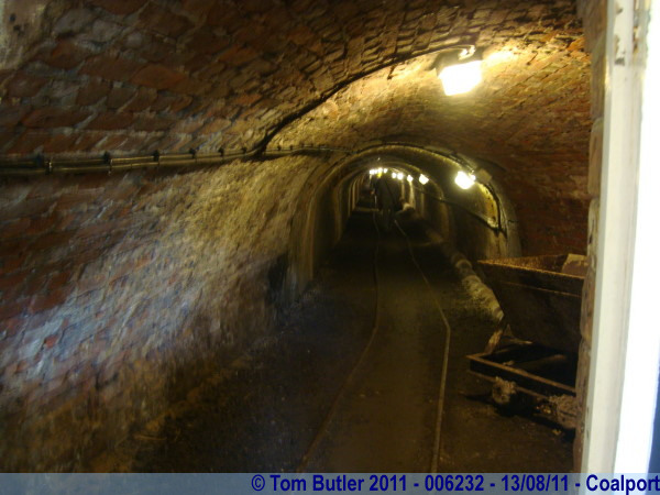 Photo ID: 006232, Inside the tar tunnel, Coalport, England