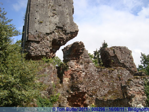Photo ID: 006296, The ruins of Bridgnorth Castle, Bridgnorth, England