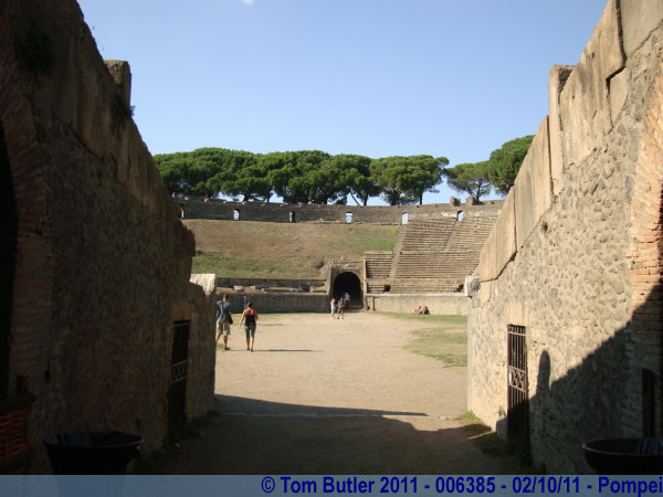 Photo ID: 006385, Entering the arena, Pompei, Italy