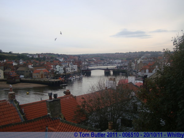 Photo ID: 006510, Looking into town, Whitby, England
