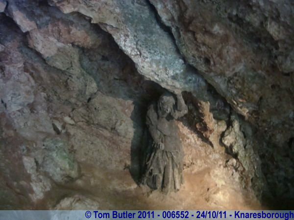Photo ID: 006552, Mother Shipton in her cave, Knaresborough, England