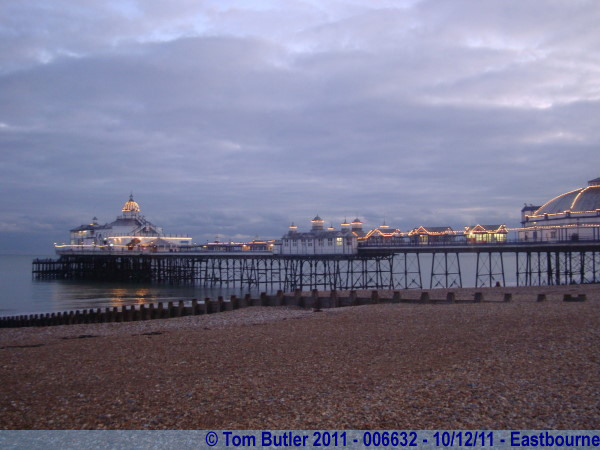 Photo ID: 006632, Eastbourne Pier at dusk, Eastbourne, England