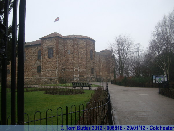 Photo ID: 006818, The chapel end of the castle, Colchester, England