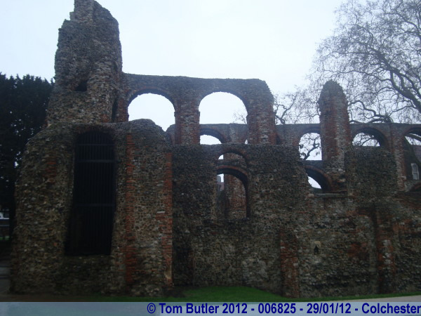 Photo ID: 006825, The ruins of the Priory, Colchester, England