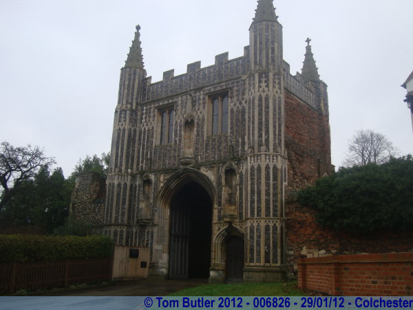 Photo ID: 006826, St John's Abbey Gate, Colchester, England