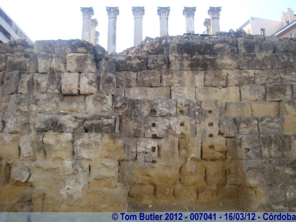 Photo ID: 007041, Behind the Roman Temple, Crdoba, Spain