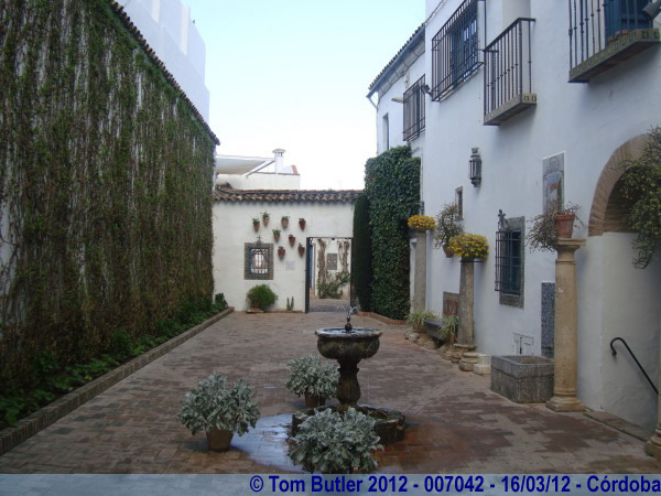 Photo ID: 007042, In one of the Patio's of the Palacio de Viana, Crdoba, Spain