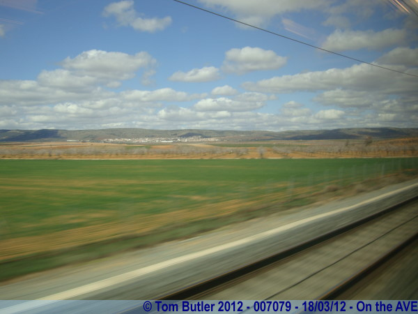 Photo ID: 007079, Approaching Toledo, On the AVE, Spain