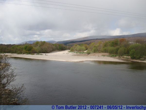 Photo ID: 007241, Crossing the river on the Soldiers Bridge, Inverlochy, Scotland