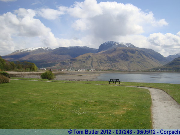 Photo ID: 007248, The most picturesque picnic table in Britain, Corpach, Scotland