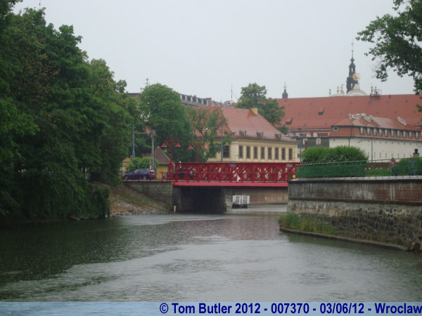 Photo ID: 007370, The Odra continues through town, Wroclaw, Poland
