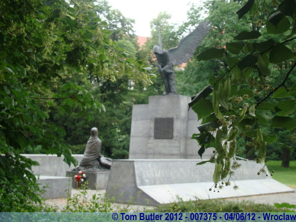 Photo ID: 007375, Approaching the Katyn massacre memorial, Wroclaw, Poland