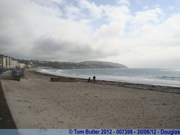 Photo ID: 007398, Looking North up the beach, Douglas, Isle of Man