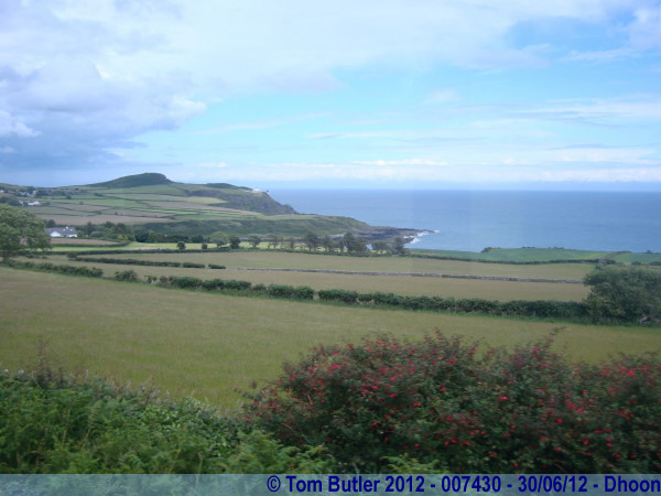 Photo ID: 007430, Looking north up the coast, Dhoon, Isle of Man