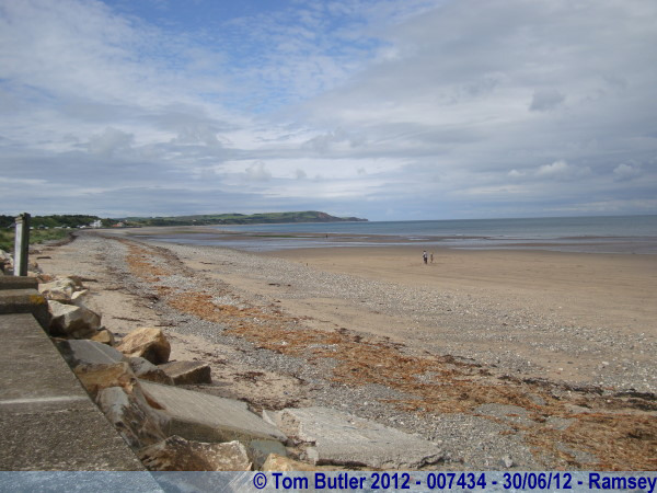 Photo ID: 007434, Looking along the beach, Ramsey, Isle of Man