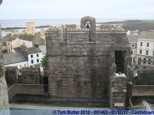Photo ID: 007463, The clock tower of the castle, Castletown, Isle of Man