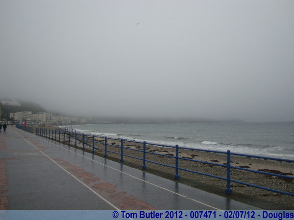 Photo ID: 007471, The prom in the mist, Douglas, Isle of Man