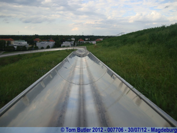 Photo ID: 007706, On the summer toboggan run, Magdeburg, Germany