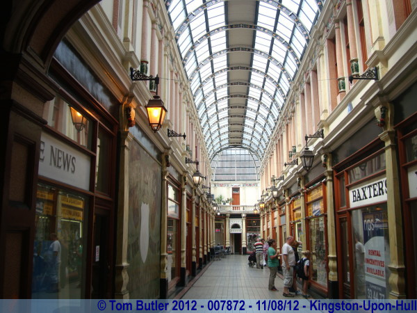 Photo ID: 007872, In the Hepworth Arcade, Kingston-Upon-Hull, England