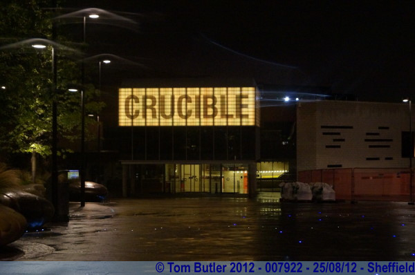Photo ID: 007922, The Crucible Theatre, Sheffield, England