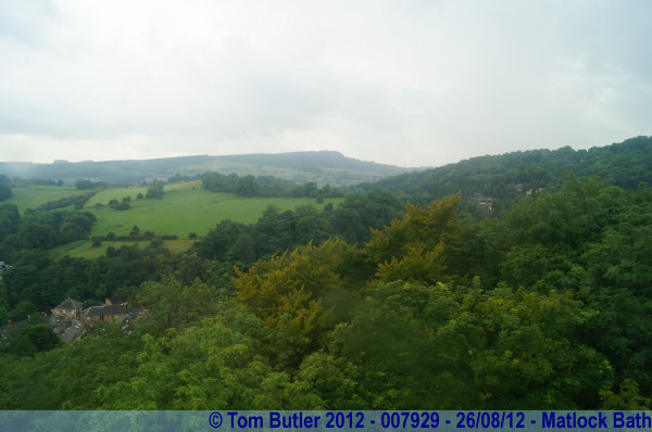Photo ID: 007929, Looking over Derbyshire from the Heights, Matlock Bath, England