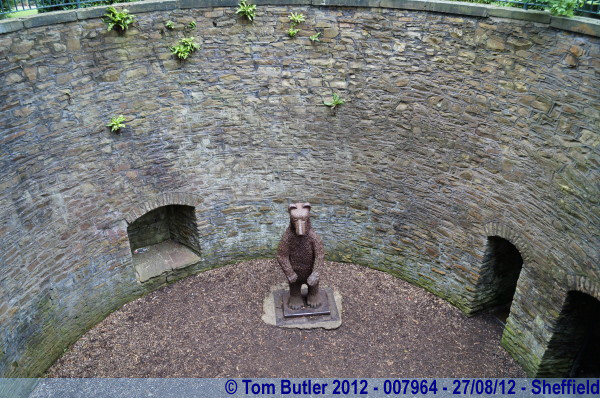 Photo ID: 007964, The Bear Pit occupant, Sheffield, England