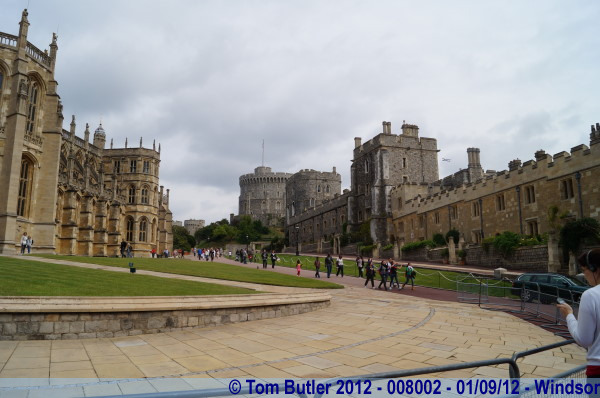 Photo ID: 008002, Looking back towards the castle, Windsor, England